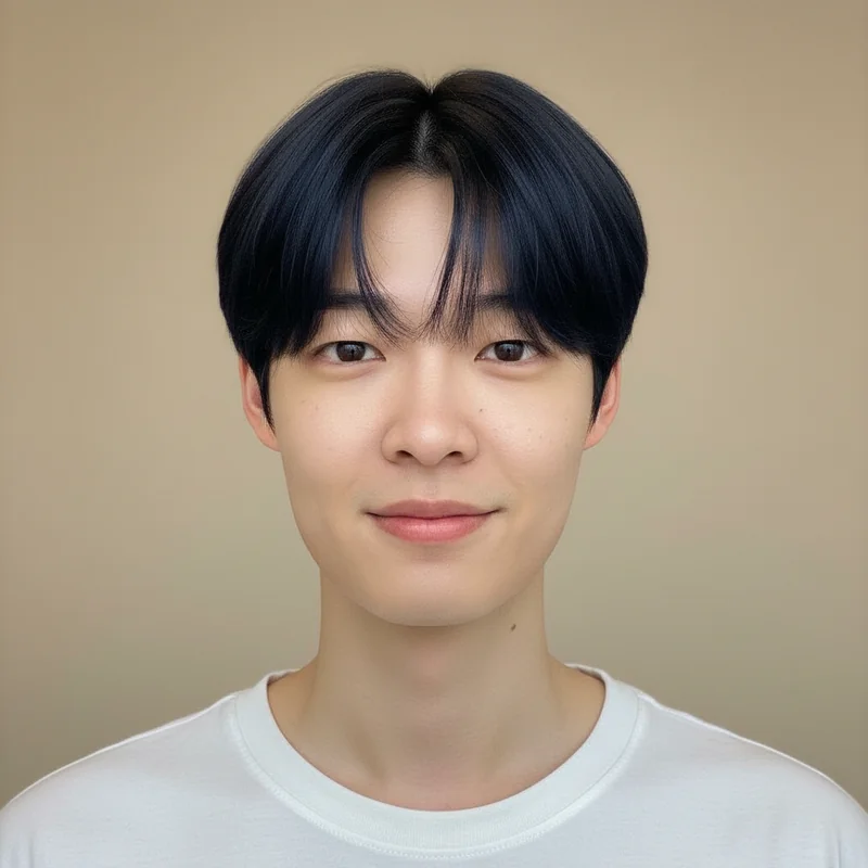 2025년 10대 남자 단발 직모 사각턱 커버 추천 헤어스타일