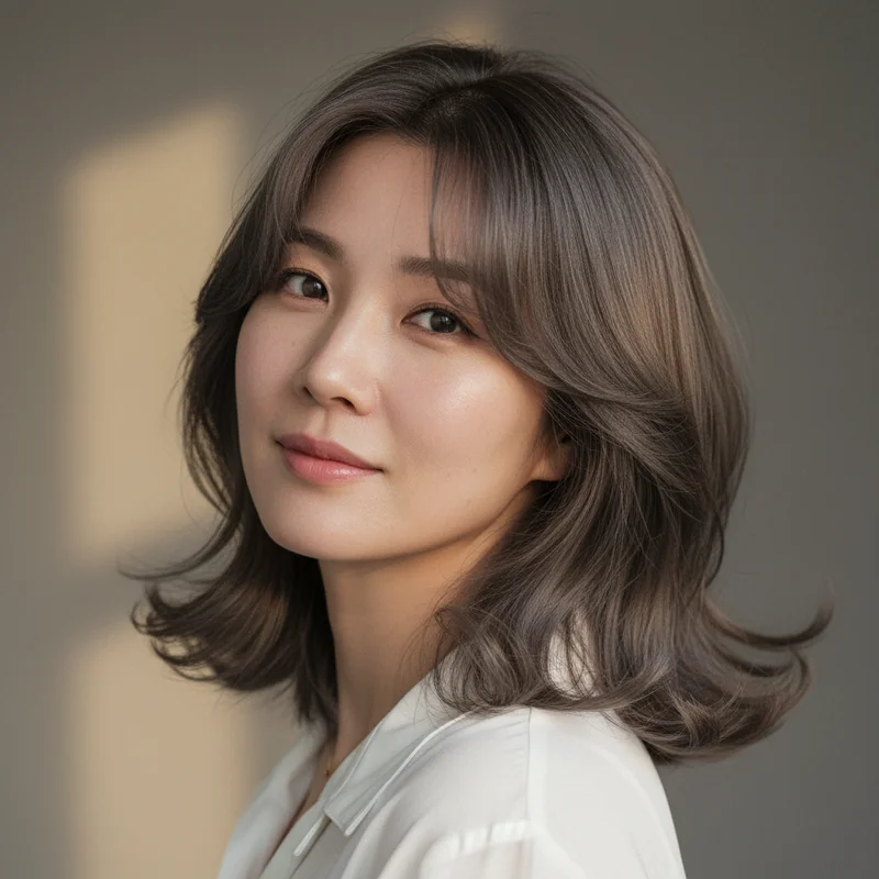 2026년 40대 여자 중단발 곱슬 추천 헤어스타일