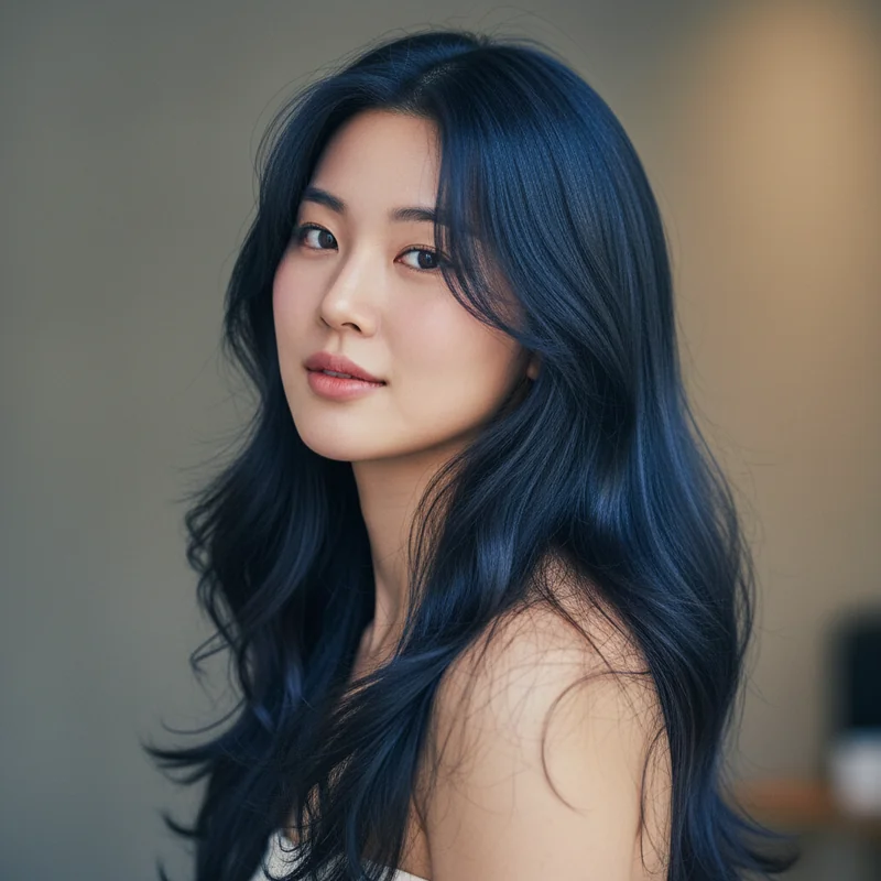 2025년 20대 여자 긴머리 반곱슬 광대 커버 추천 헤어스타일