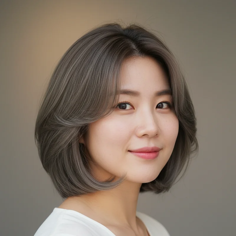 2025년 30대 여자 숏컷 반곱슬 통통한 체형 커버 추천 헤어스타일