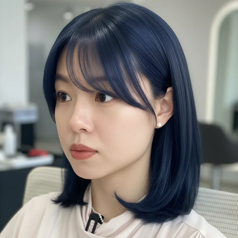 2025년 30대 여자 단발 직모 볼살 커버 추천 헤어스타일