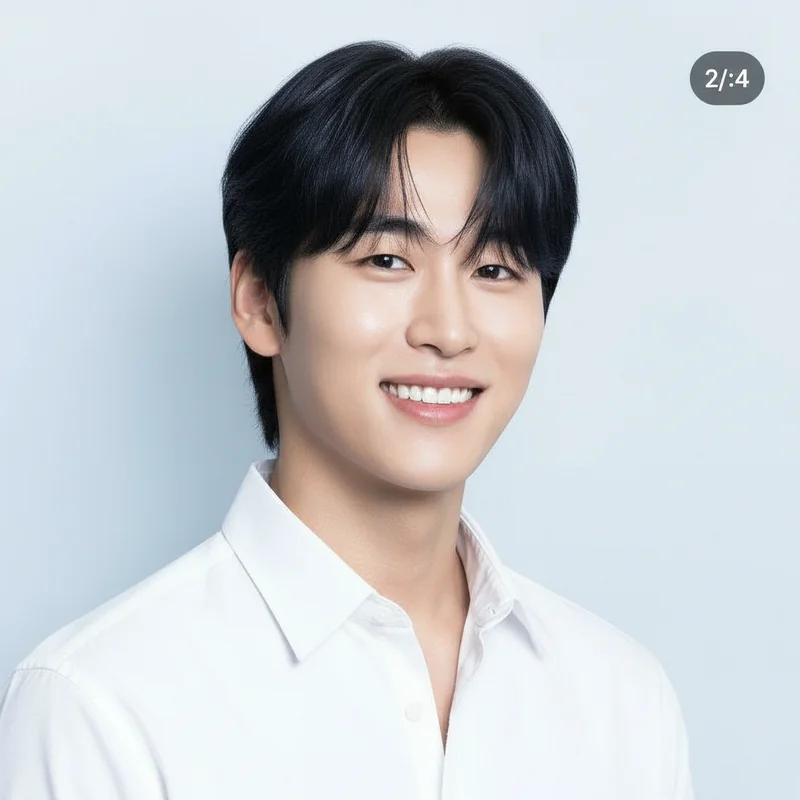 2025년 20대 남자 단발 직모 사각턱 커버 추천 헤어스타일