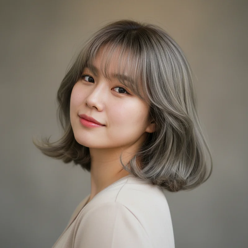 2026년 20대 여자 숏컷 반곱슬 넓은 이마 커버 추천 헤어스타일