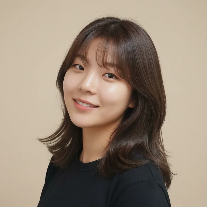 2025년 10대 여자 중단발 곱슬 추천 헤어스타일