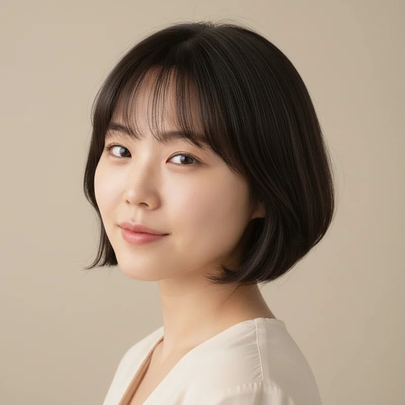 2025년 30대 여자 숏컷 반곱슬 광대 커버 추천 헤어스타일