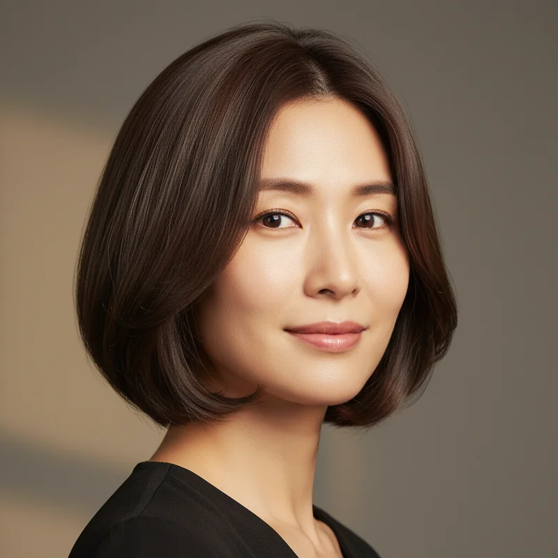 2026년 50대 여자 단발 직모 추천 헤어스타일