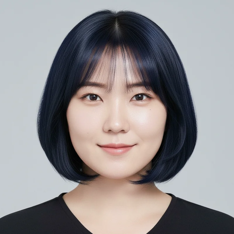 2025년 20대 여자 숏컷 반곱슬 넓은 이마 커버 추천 헤어스타일