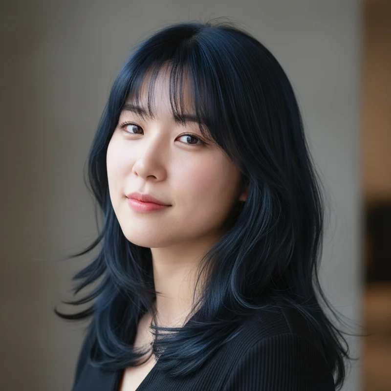 2026년 20대 여자 중단발 직모 낮은 코 커버 추천 헤어스타일