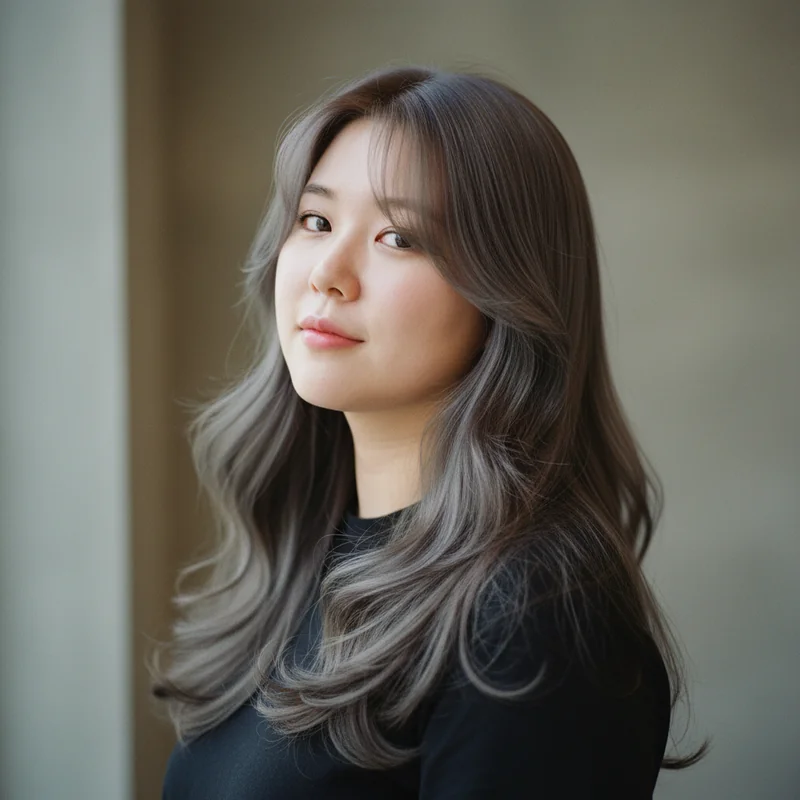 2026년 20대 여자 긴머리 반곱슬 볼살 커버 추천 헤어스타일