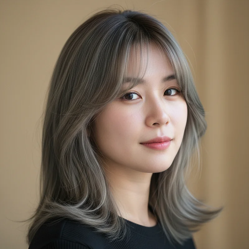 2026년 20대 여자 중단발 직모 광대 커버 추천 헤어스타일