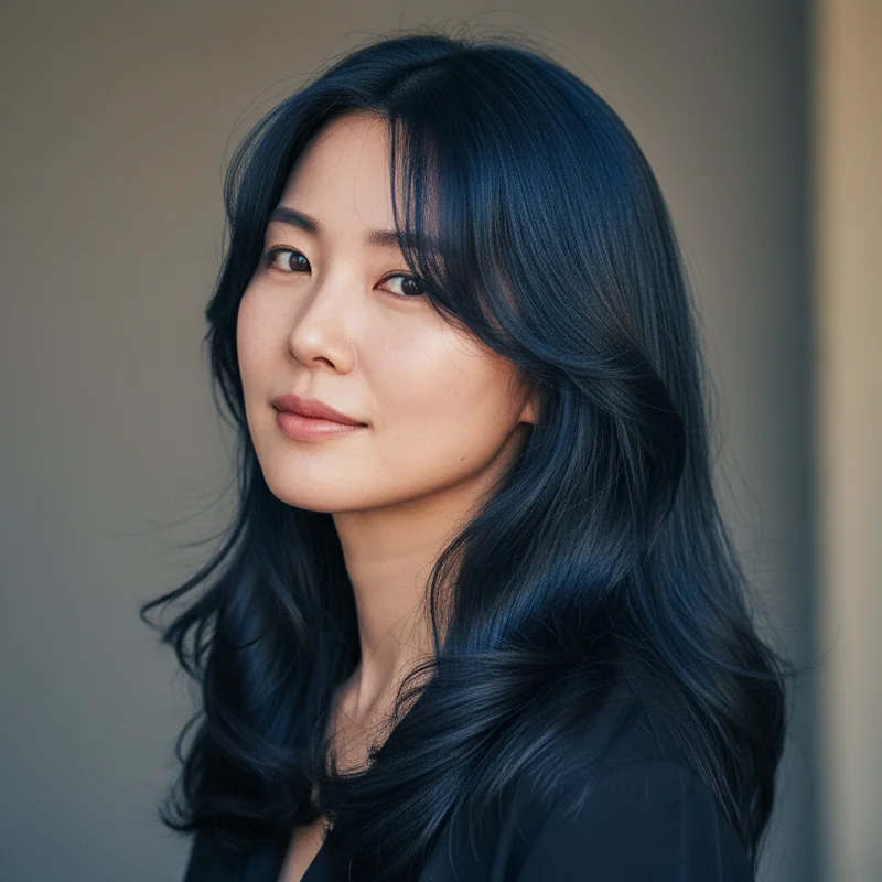 2026년 40대 여자 긴머리 반곱슬 사각턱 커버 추천 헤어스타일