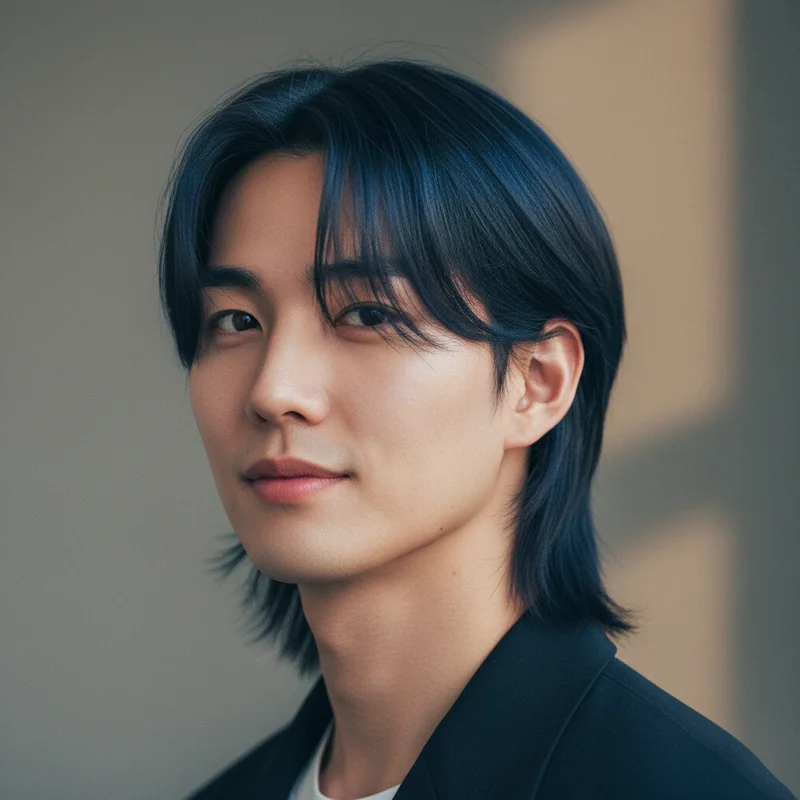 2026년 20대 남자 장발 직모 광대 커버 추천 헤어스타일