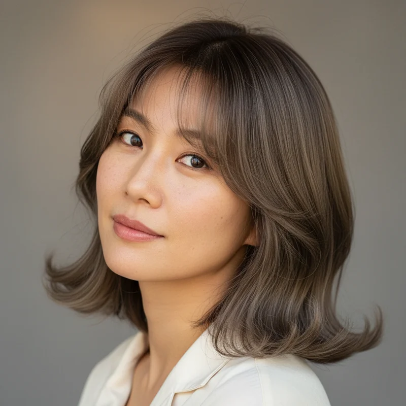 2025년 40대 여자 중단발 곱슬 추천 헤어스타일