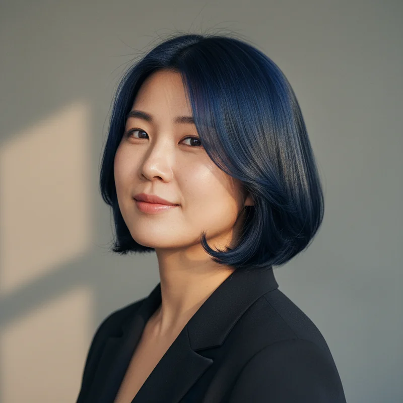 2026년 50대 여자 단발 반곱슬 통통한 체형 커버 추천 헤어스타일