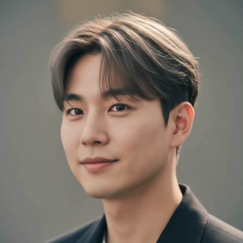 2026년 20대 남자 단발 직모 이중턱 커버 추천 헤어스타일