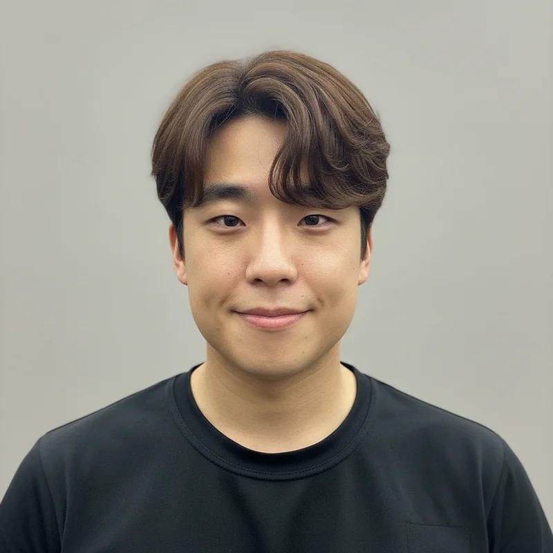 2025년 30대 남자 숏컷 곱슬 넓은 이마 커버 추천 헤어스타일