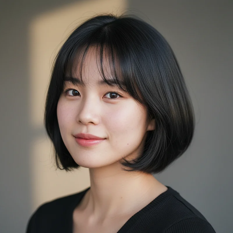 2026년 20대 여자 짧은머리 반곱슬 사각턱 커버 추천 헤어스타일