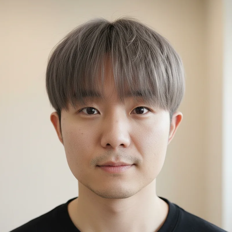 2025년 20대 남자 숏컷 직모 M자 커버 추천 헤어스타일