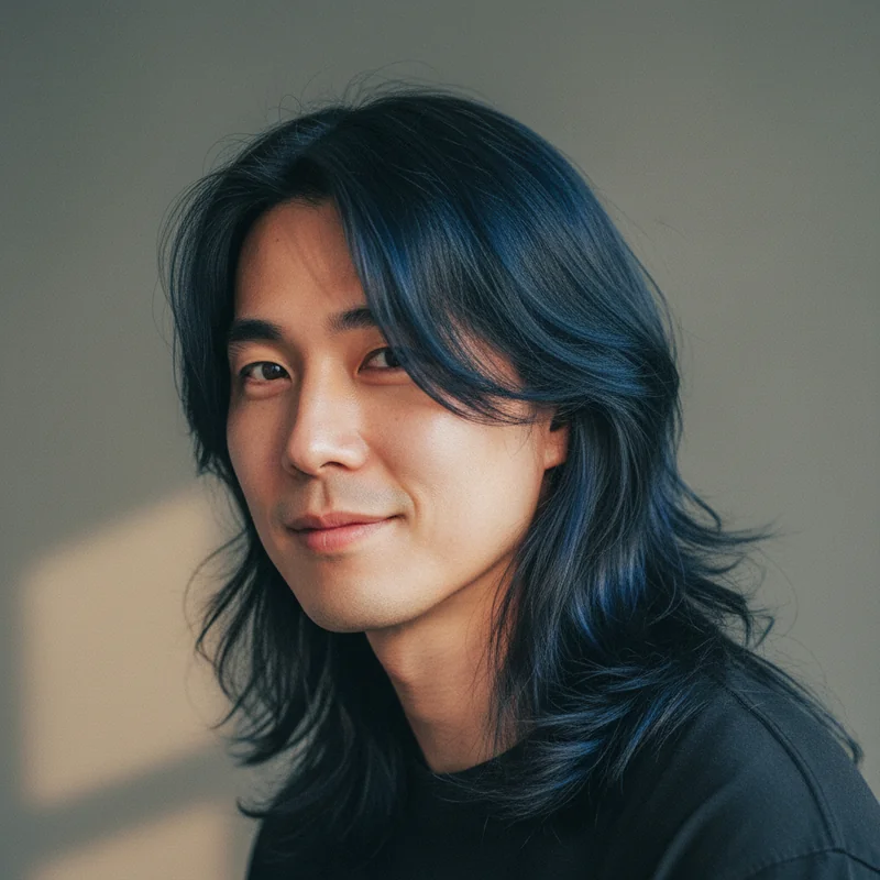 2026년 40대 남자 긴머리 반곱슬 추천 헤어스타일