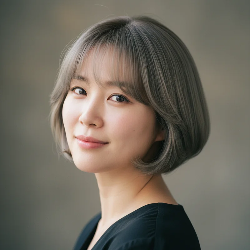 2026년 40대 여자 숏컷 반곱슬 통통한 체형 커버 추천 헤어스타일