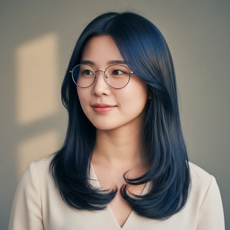 2026년 10대 여자 긴머리 반곱슬 이중턱 커버 추천 헤어스타일