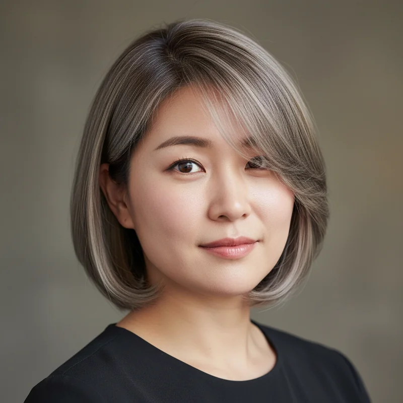 2025년 30대 여자 숏컷 반곱슬 넓은 이마 커버 추천 헤어스타일