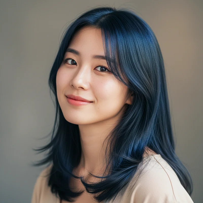 2026년 10대 여자 중단발 직모 넓은 이마 커버 추천 헤어스타일