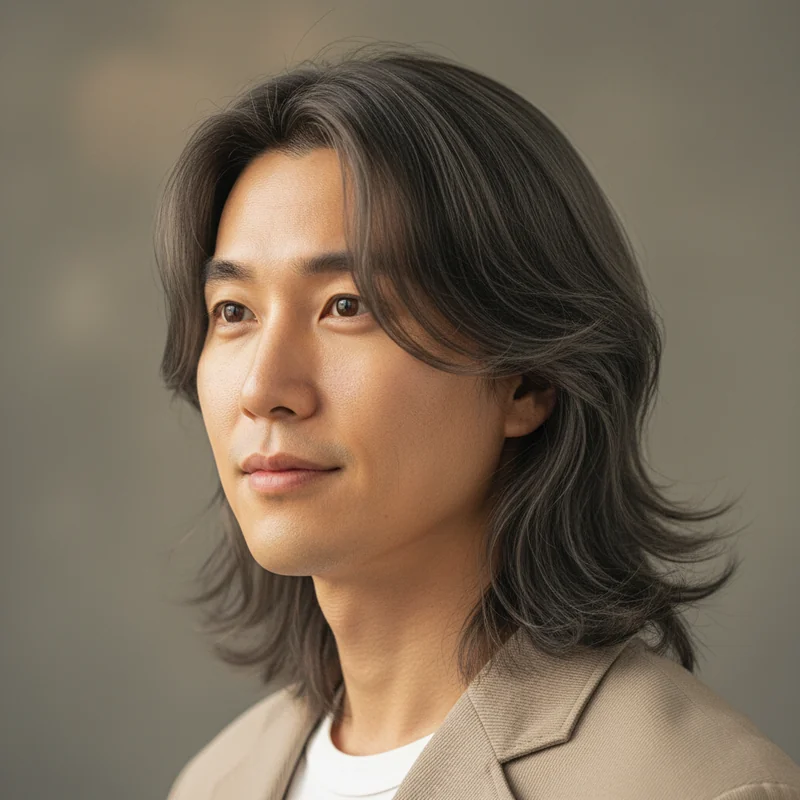 2025년 30대 남자 장발 반곱슬 추천 헤어스타일