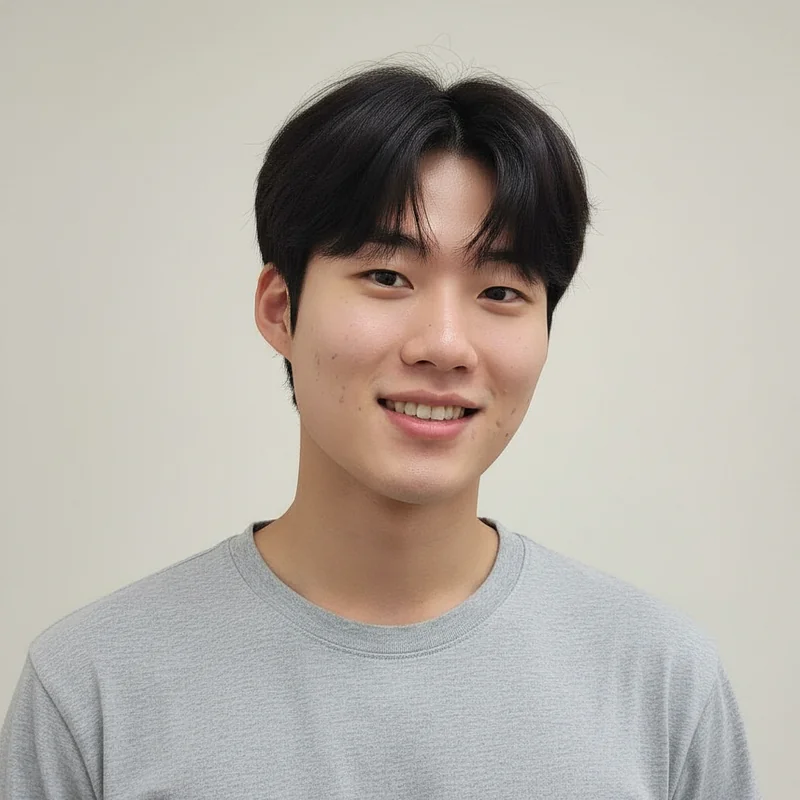 2025년 10대 남자 단발 반곱슬 넓은 이마 커버 추천 헤어스타일