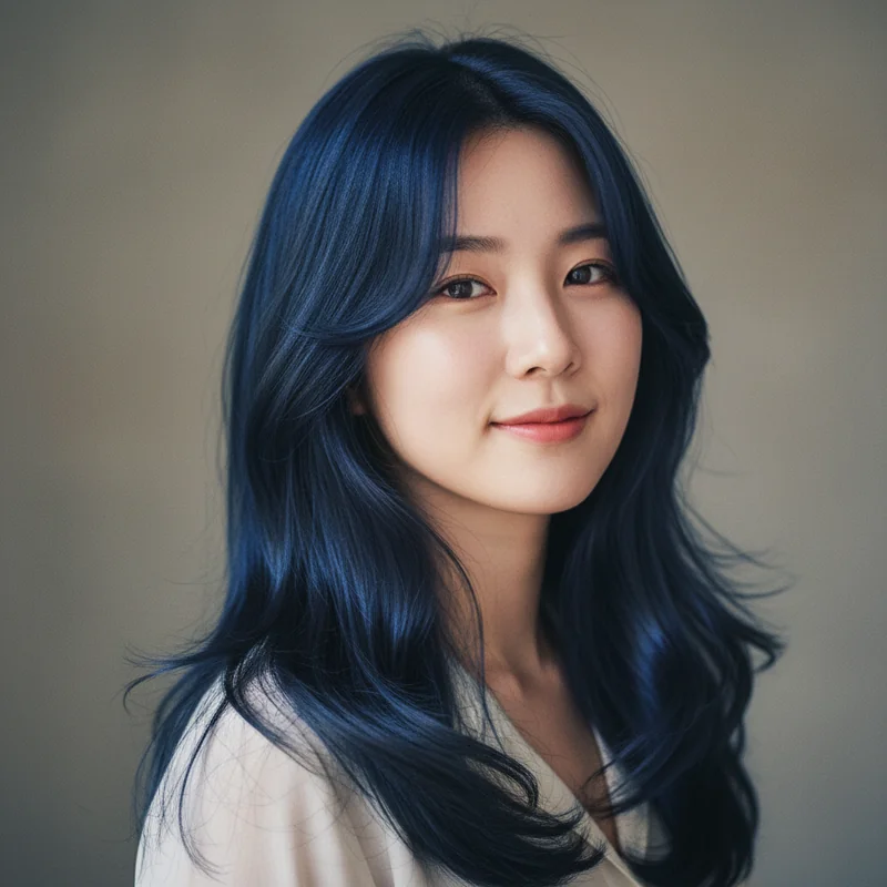 2025년 10대 여자 긴머리 직모 이중턱 커버 추천 헤어스타일