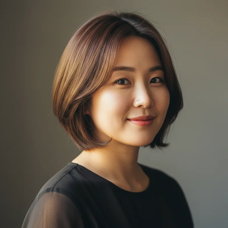 2026년 40대 여자 짧은머리 직모 넓은 이마 커버 추천 헤어스타일