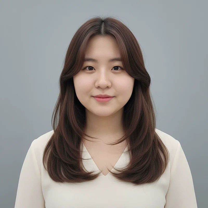 2025년 20대 여자 긴머리 반곱슬 볼살 커버 추천 헤어스타일