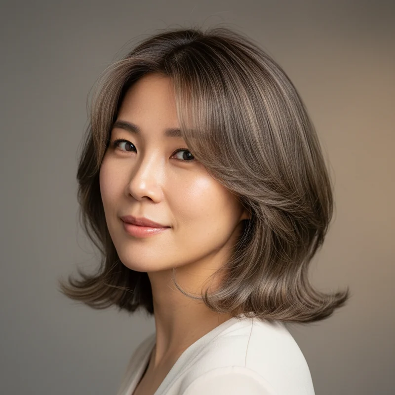 2026년 40대 여자 중단발 반곱슬 추천 헤어스타일