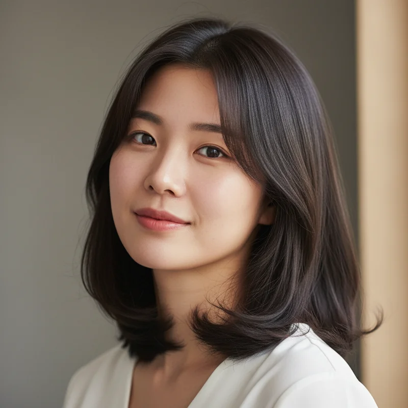 2026년 10대 여자 중단발 곱슬 광대 커버 추천 헤어스타일