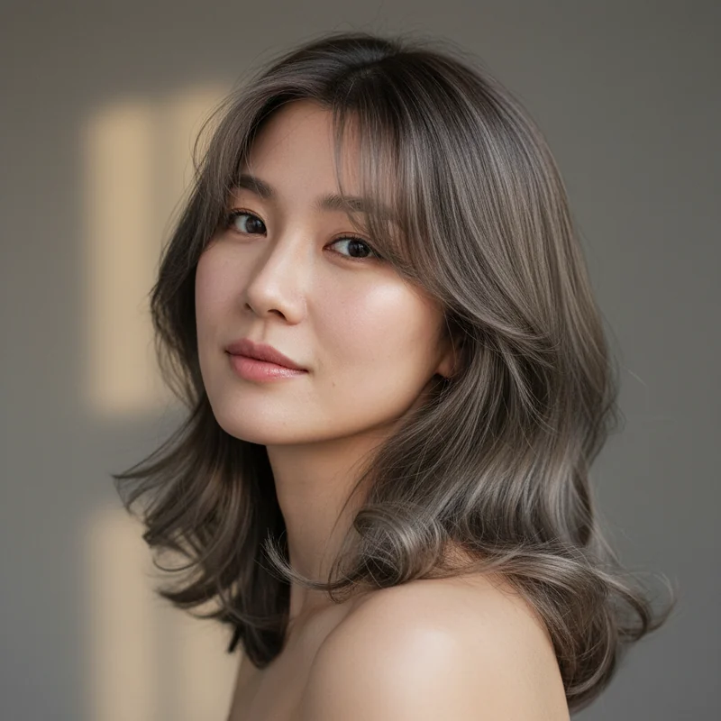 2026년 30대 여자 중단발 반곱슬 넓은 이마 커버 추천 헤어스타일