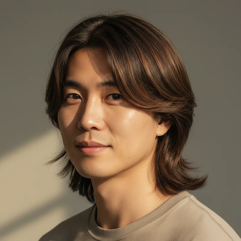 2026년 40대 남자 긴머리 직모 추천 헤어스타일