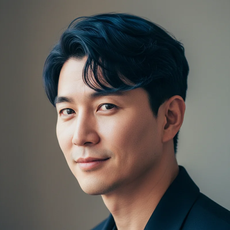 2026년 40대 남자 짧은머리 곱슬 사각턱 커버 추천 헤어스타일