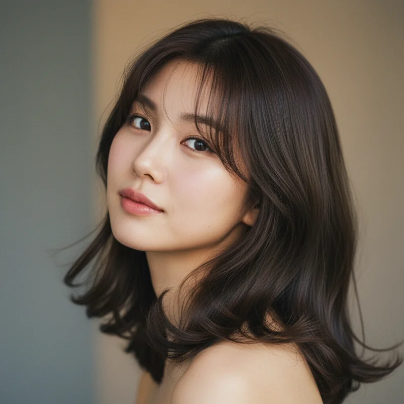 2026년 10대 여자 중단발 반곱슬 광대 커버 추천 헤어스타일