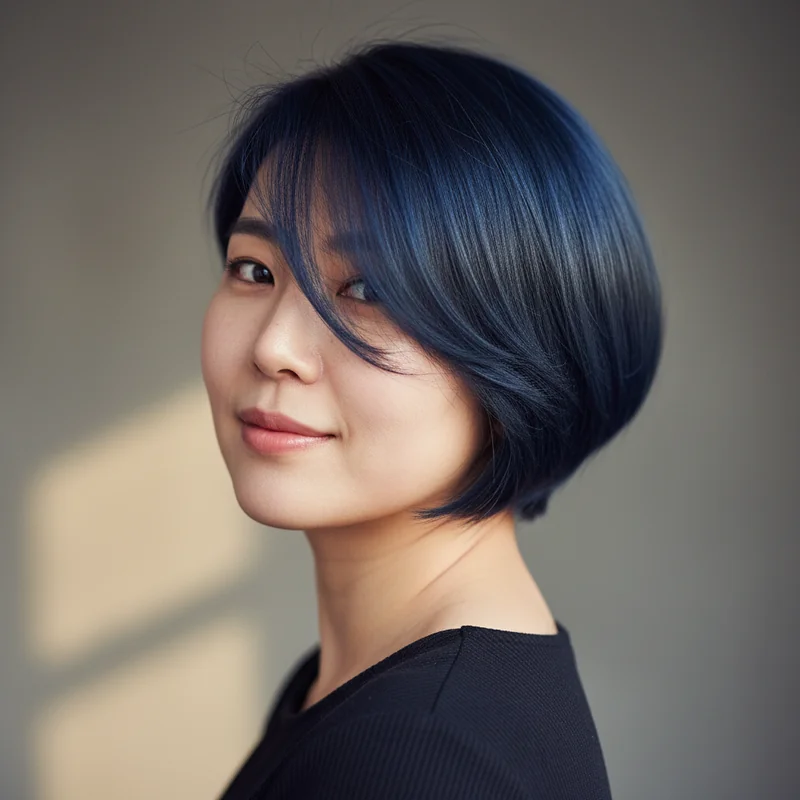 2026년 40대 여자 숏컷 반곱슬 이중턱 커버 추천 헤어스타일