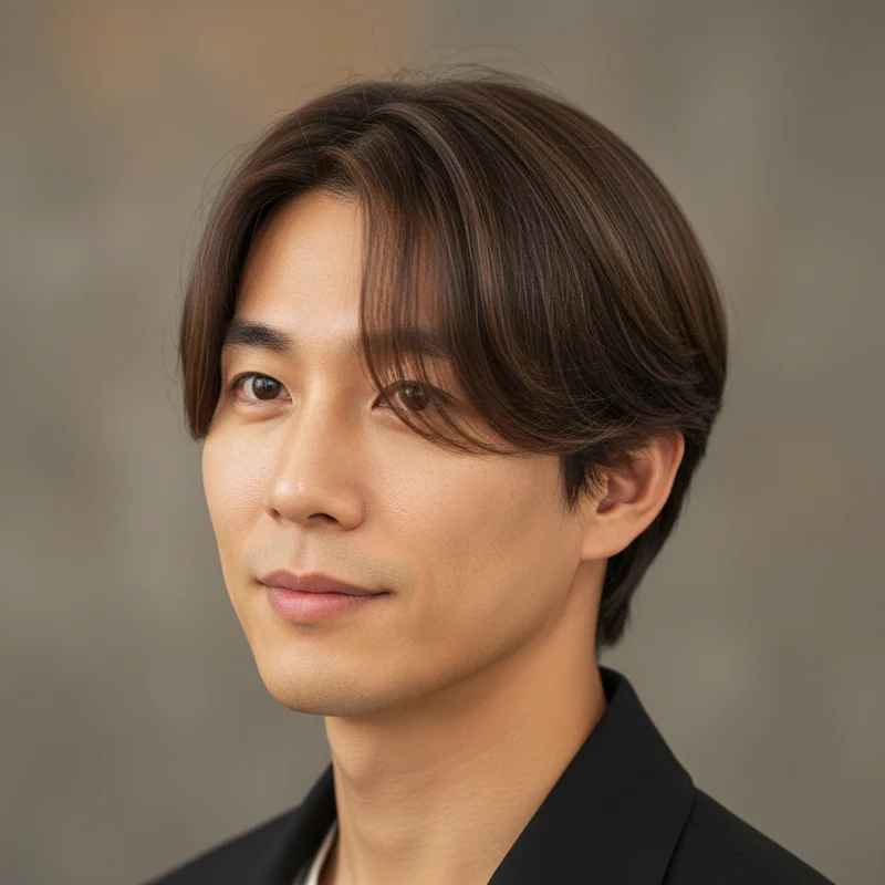 2026년 40대 남자 단발 직모 추천 헤어스타일