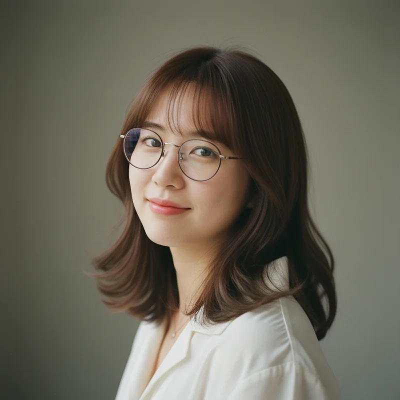 2026년 20대 여자 중단발 직모 이중턱 커버 추천 헤어스타일