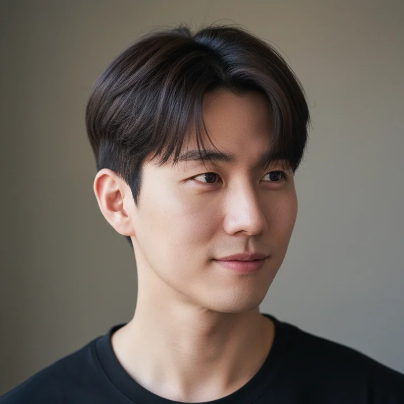 2025년 20대 남자 숏컷 직모 광대 커버 추천 헤어스타일