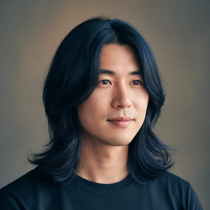 2025년 40대 남자 장발 반곱슬 추천 헤어스타일