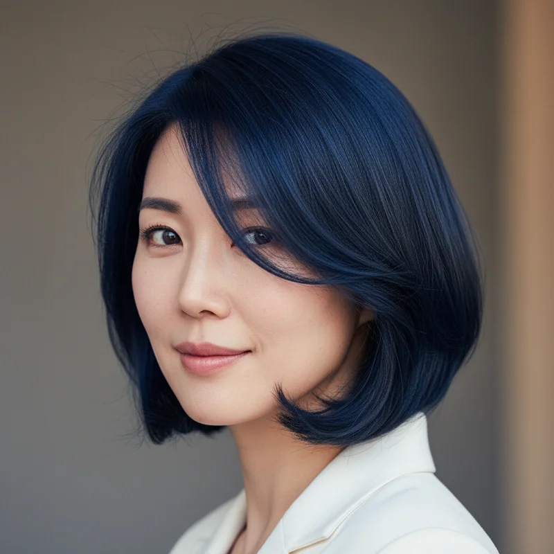 2026년 40대 여자 단발 반곱슬 광대 커버 추천 헤어스타일