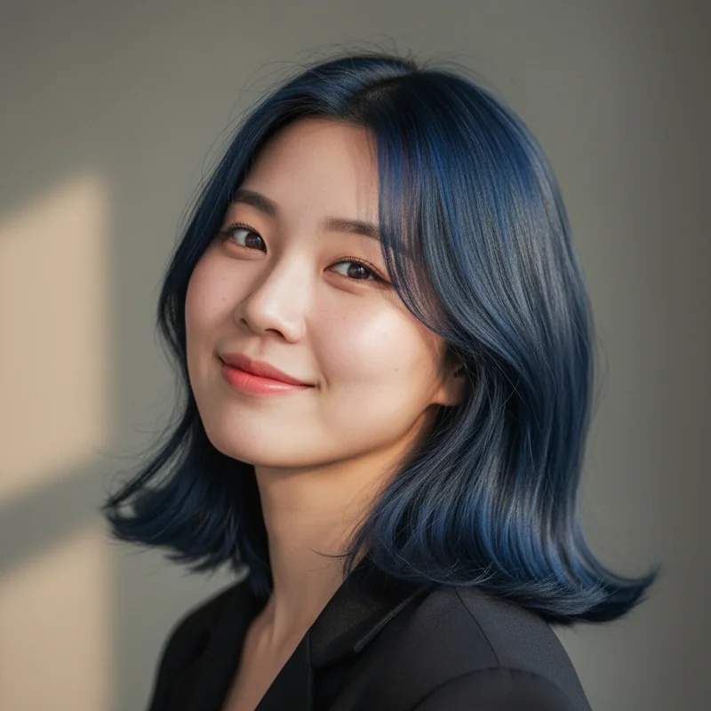 2025년 10대 여자 중단발 반곱슬 볼살 커버 추천 헤어스타일