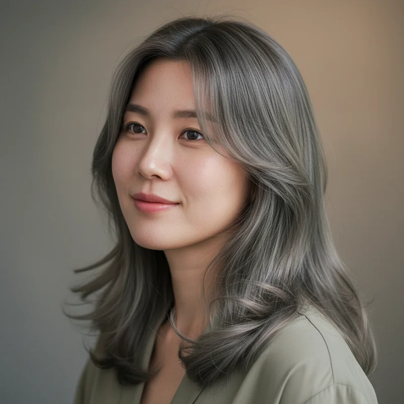 2026년 30대 여자 중단발 직모 이중턱 커버 추천 헤어스타일