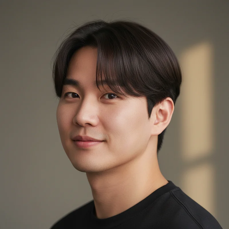 2026년 30대 남자 단발 직모 통통한 체형 커버 추천 헤어스타일