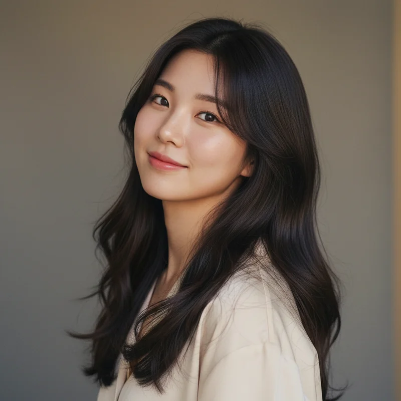 2026년 20대 여자 긴머리 직모 넓은 이마 커버 추천 헤어스타일