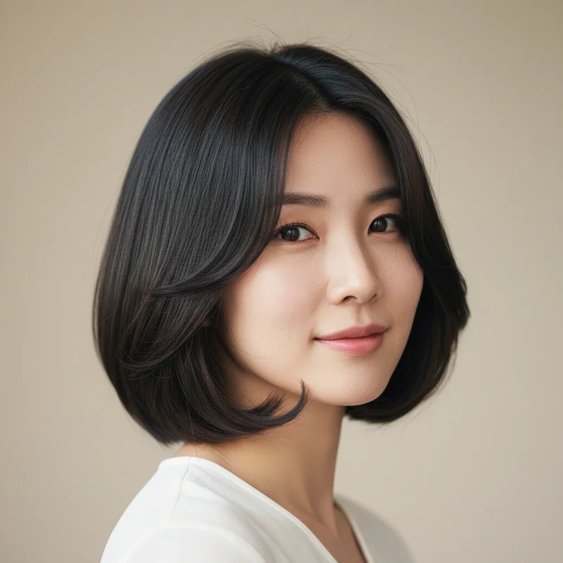 2026년 30대 여자 짧은머리 직모 사각턱 커버 추천 헤어스타일