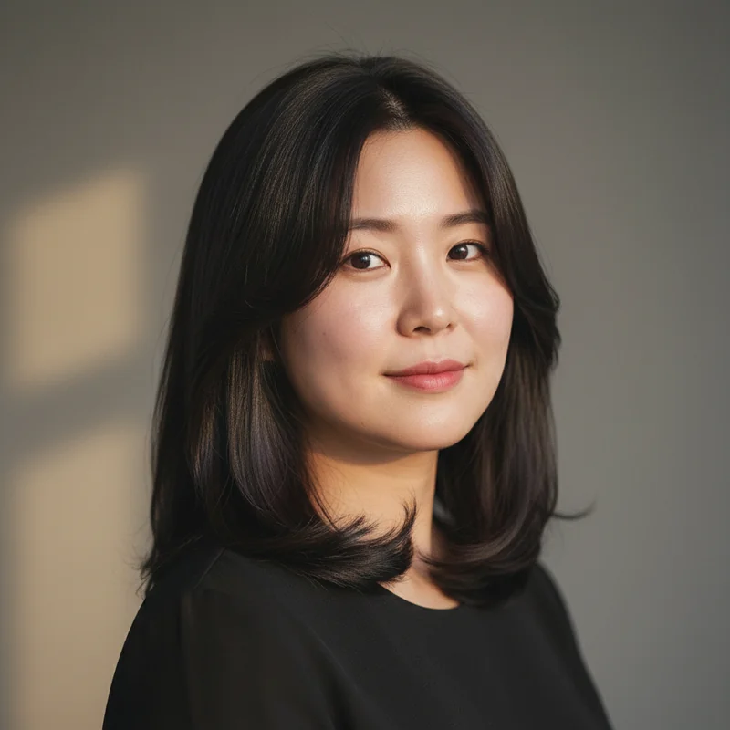 2026년 50대 여자 중단발 직모 통통한 체형 커버 추천 헤어스타일